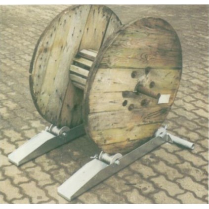 Trommelavrullingsbukk - Max trommelvekt 2000kg-Art 009.676.20
